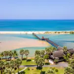 Aerial view of The Hotspring Beach Resort & Spa beside Natai Beach